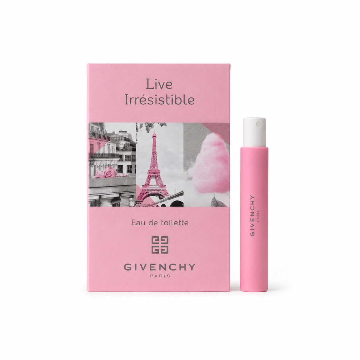 سمپل عطر جیونچی Live Irresistible Eau de Toilette حجم 1 میل