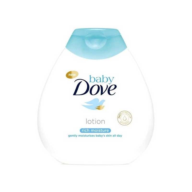 لوسیون بدن کودک داو Dove مدل Rich Moisture حجم 200 میلی‌لیتر
