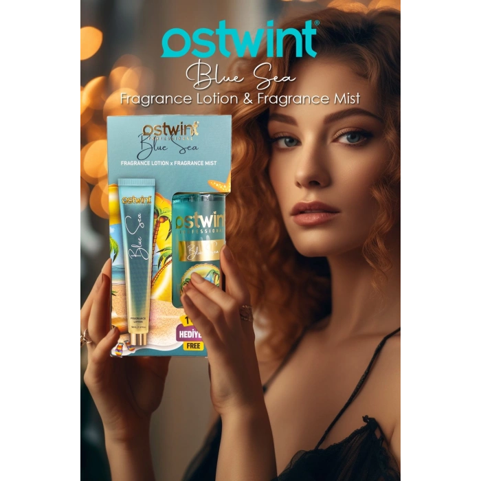 ست بادی میست و لوسیون بدن استوینت Ostwint مدل Blue Sea