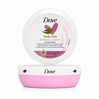 کرم مرطوبکننده صورت و بدن داو Dove Body Love حجم 75 میل